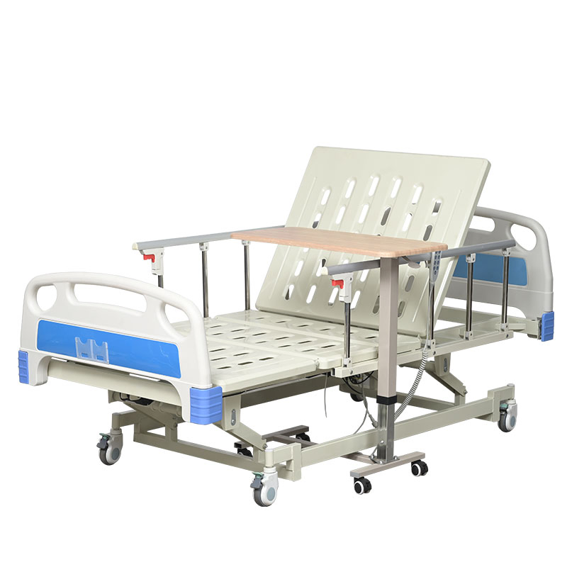 Modern Ultra-Low Electric Three-Function Hospital Bed for Ward-Spacious Surface for Comfortable Lying