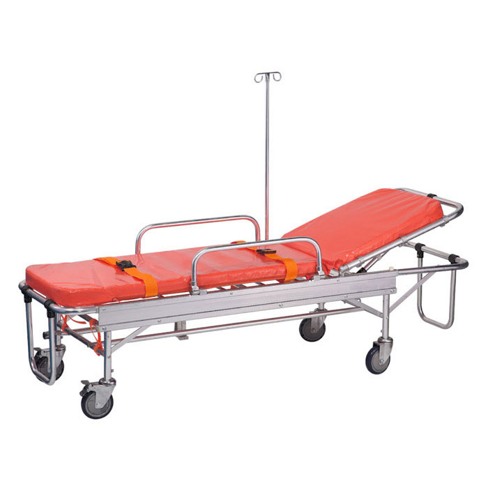 Folding Stretcher Aluminum Hospital Self-Loading Alloy Emergency Ambulance Stretcher Bed
