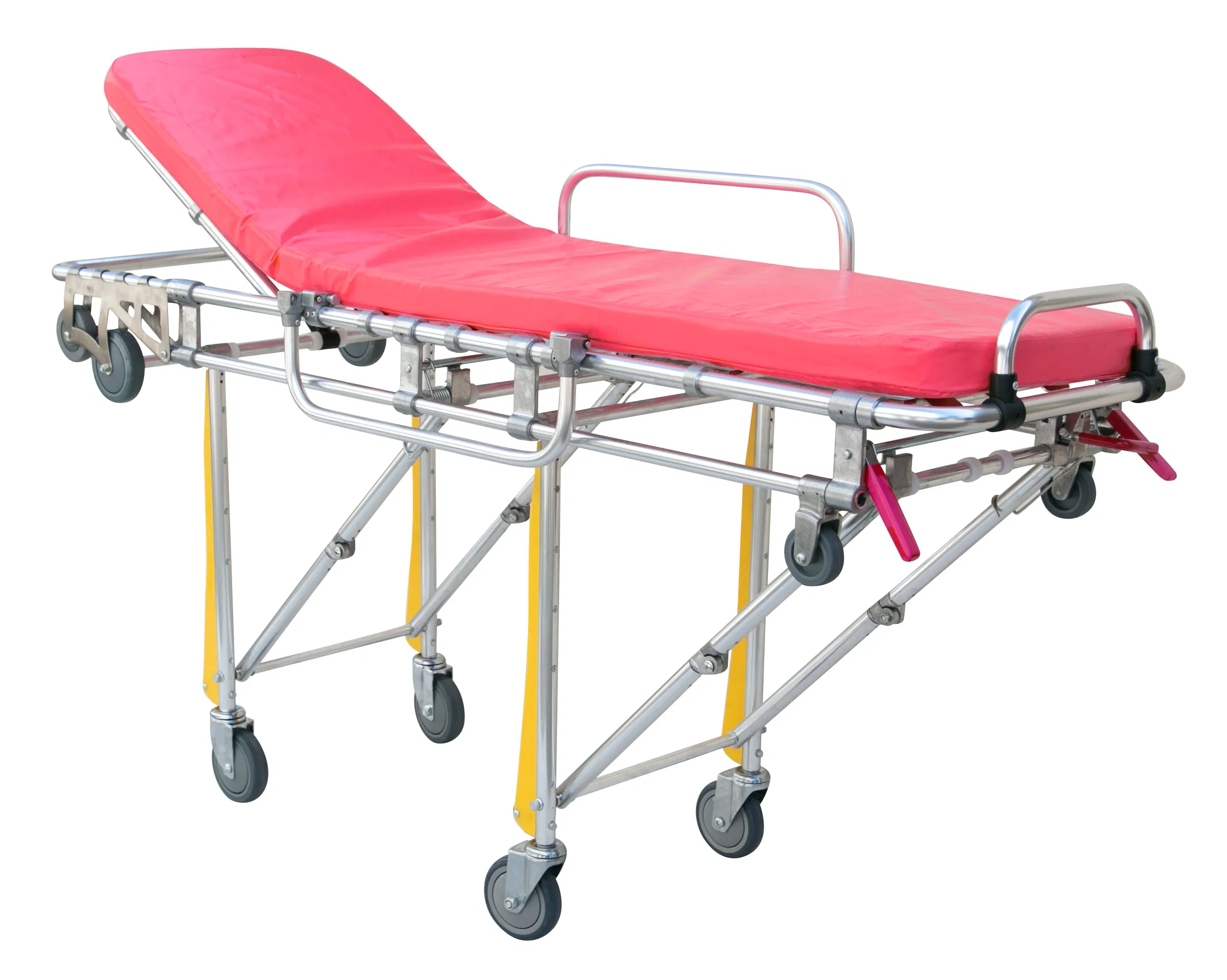 Hospital Customizable Medical Emergency Equipment Ambulance Stretcher Foldable Hospital Bed
