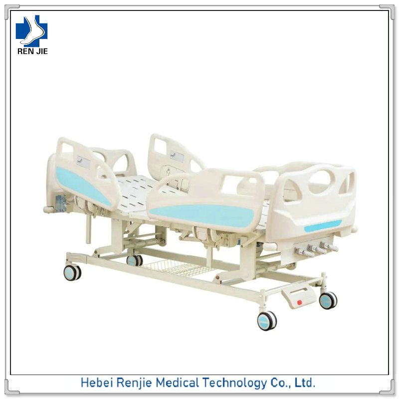 Medical 3 Crank Manual Home Care Nursing Hospital Bed