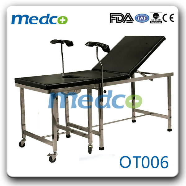 Medical Adjustable Hospital Examination Fold up Couch Ot004