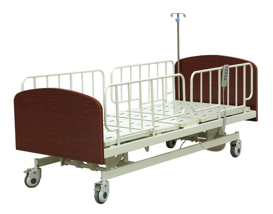 Hospital Equipment Moveable Folding Bedroom Furniture Home Care Bed
