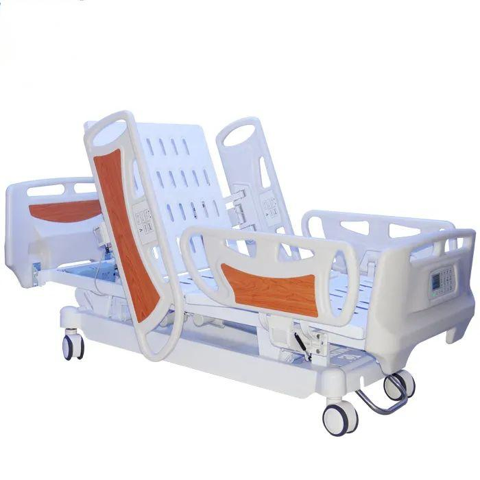 Luxurious ICU Room 5 Function Hospital Bed CPR Control Emergency Hospital Electric Bed