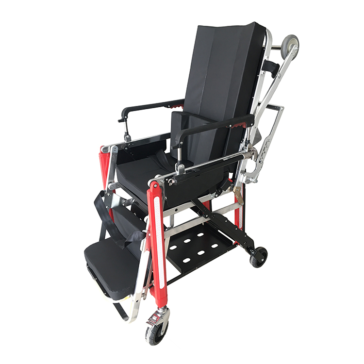 Adjustable Hydraulic Medical ABS Emergency Transport Stretchers Transfer Trolley Bed