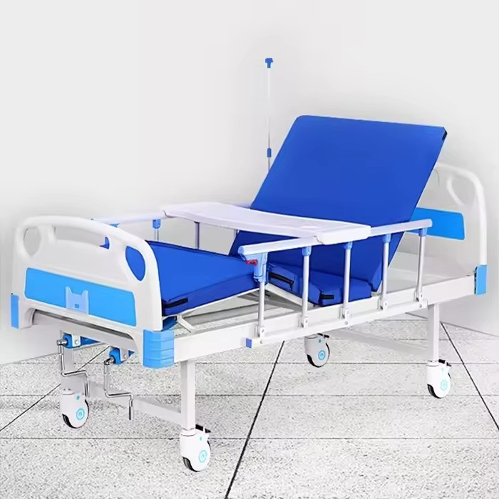 FDA Approved Brother Medical Distribution Home Care Hospital Bed with IV Pole