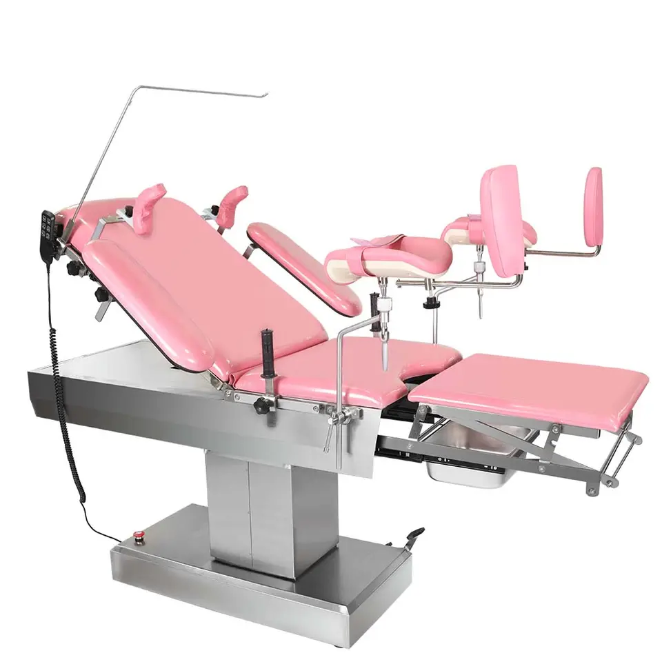 Gynecology Examination Delivery Obstetric Bed Stainless Steel 304 Yh-Plg09A