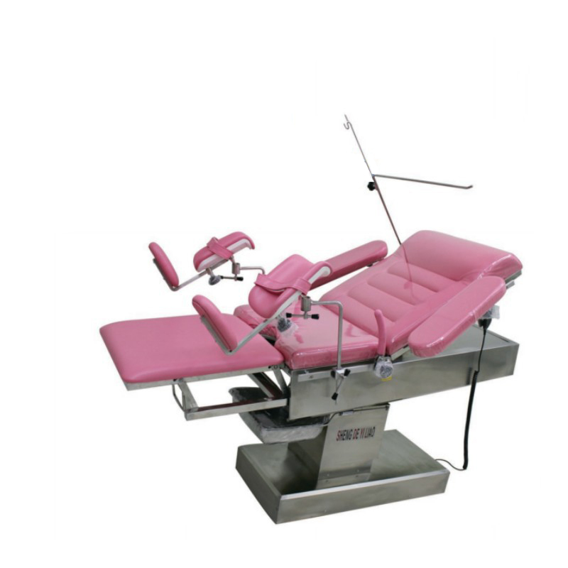Electric Gynecological Examination Couch Beds Hospital Obstetric Table Steel Operating Table for Gynecologist Chair Delivery Bed