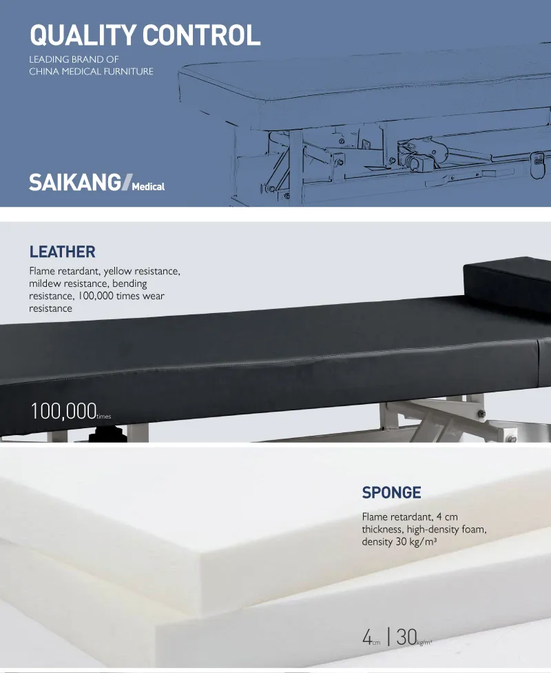 X12 Examination Bed Details
