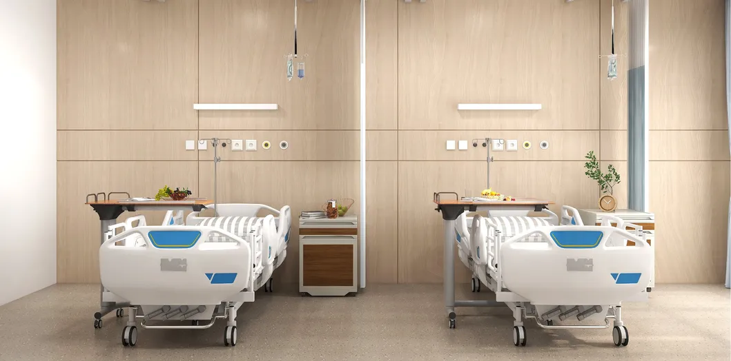 Manual Hospital Bed Main View