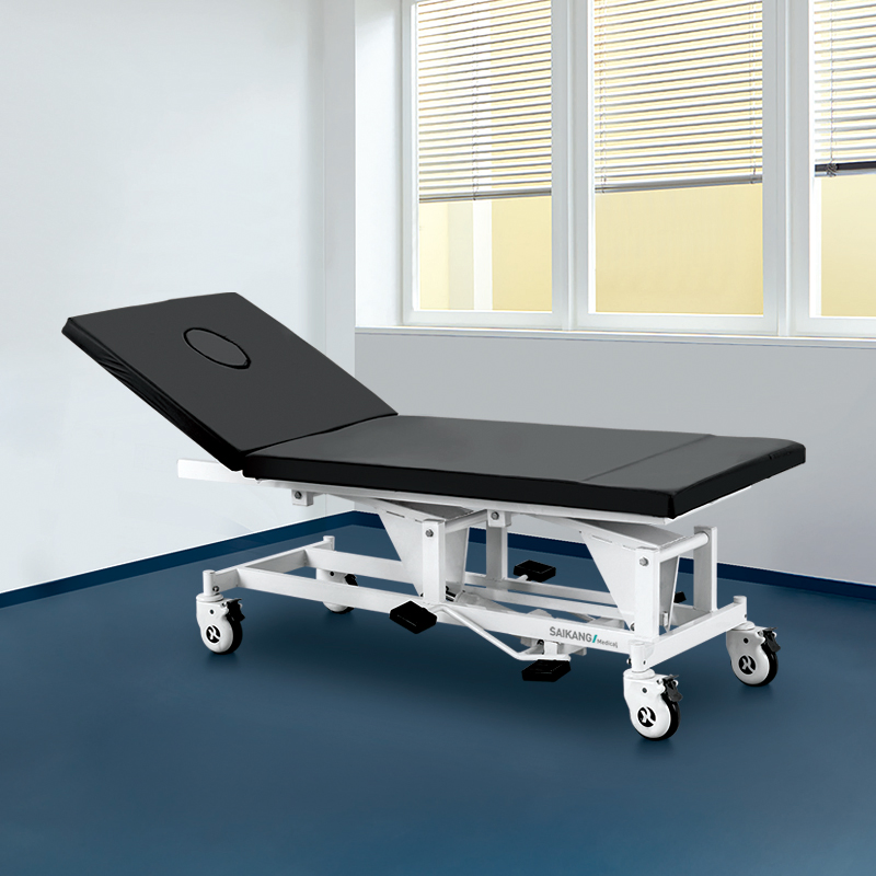 X14 Hydraulic Medical Exam Table Foldable Manual Patient Hospital Examination Bed
