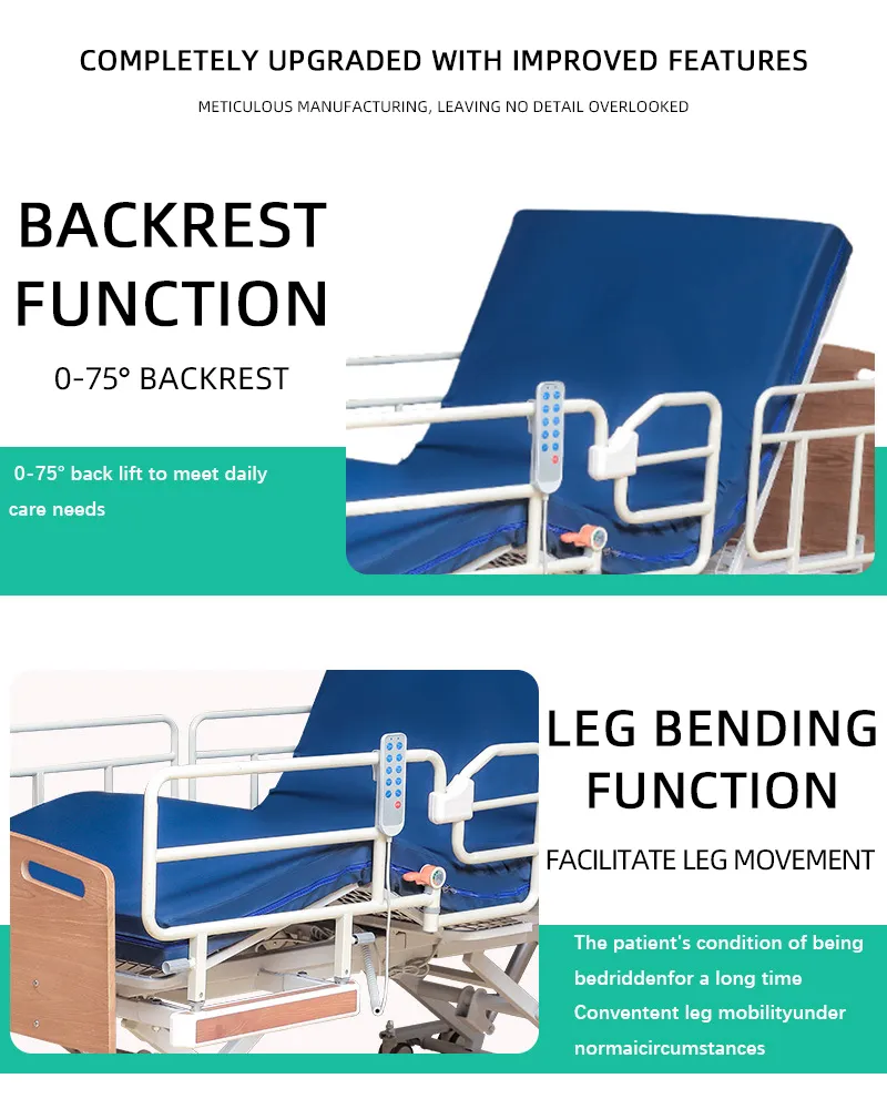 Adjustable Home Nursing Bed