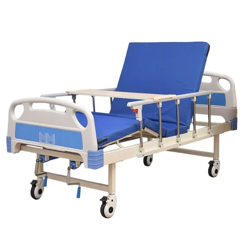 FDA Approved Brother Medical Distribution Home Care Hospital Bed with IV Pole