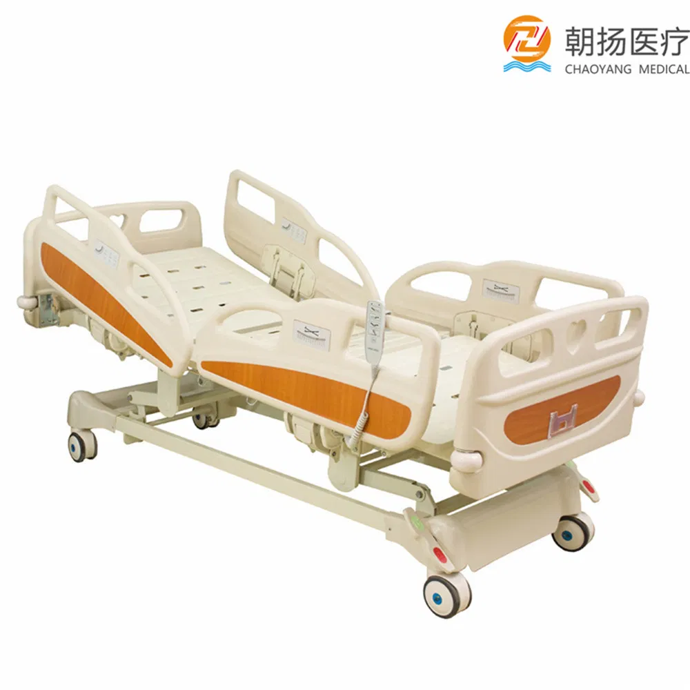Five Function Electric ICU Patient Nursing Delivery Hospital Medical Bed