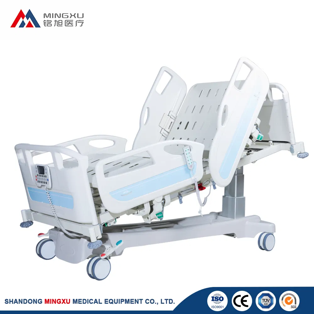ABS Side Rail Hospital ICU Nurse Weighing Function Electric Medical Bed