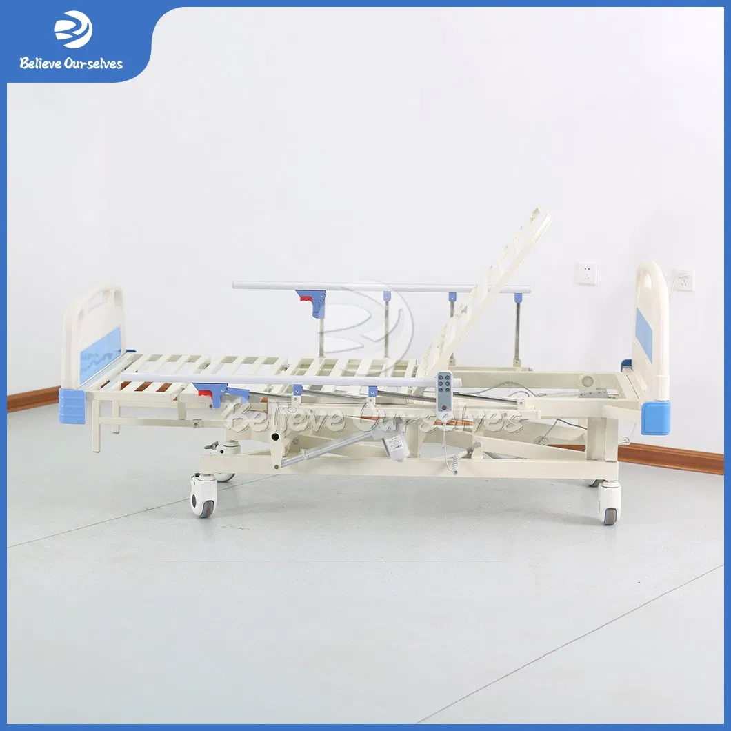 Huaren Medical Tools Factory Home Care Bed China Hr-D16 2050X960X500mm Crank Manual Dialysis Bed
