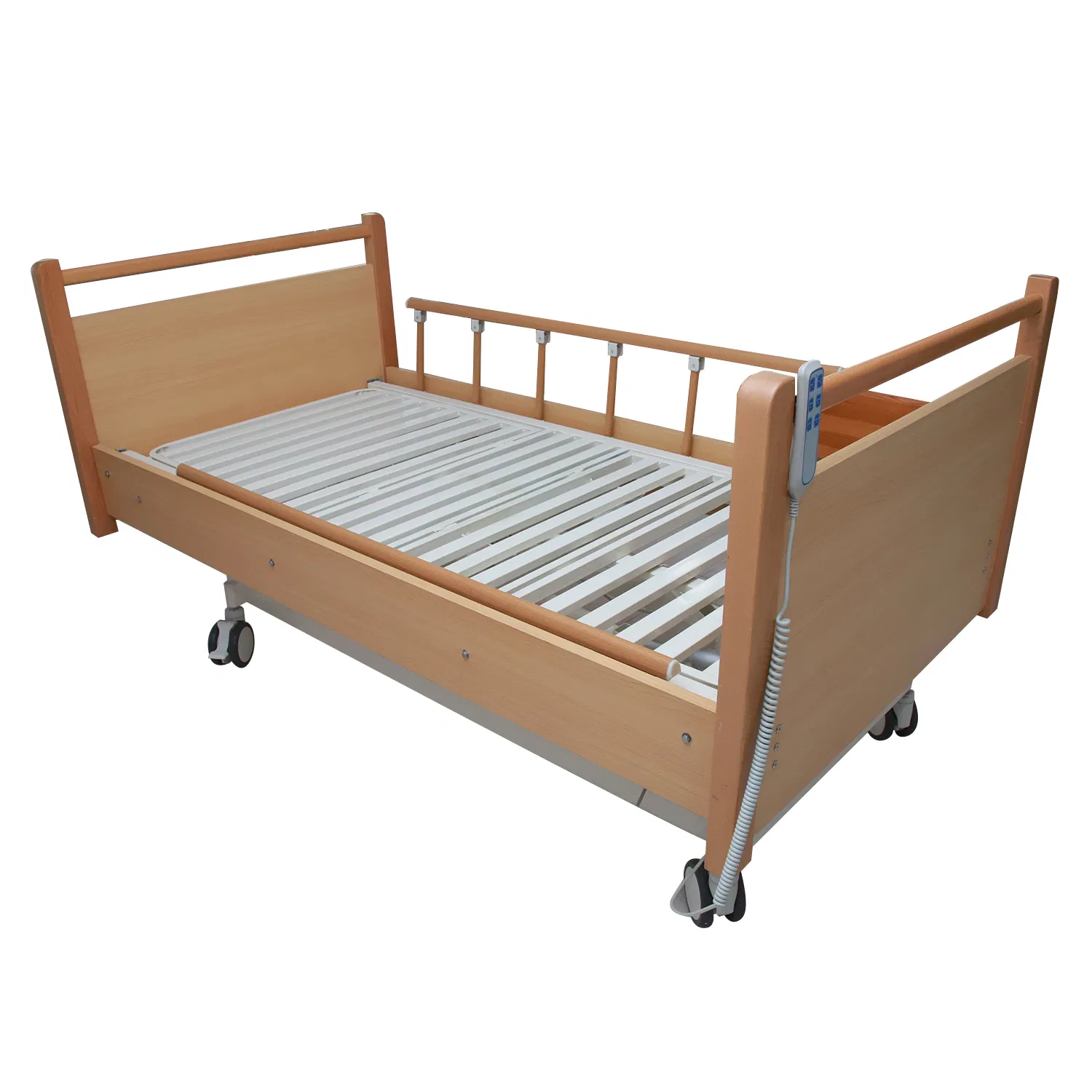 Hot Sale China Dialysis Beds Medical Single Manual Crank Nursing Home Hospital Bed for Paralysis Patient