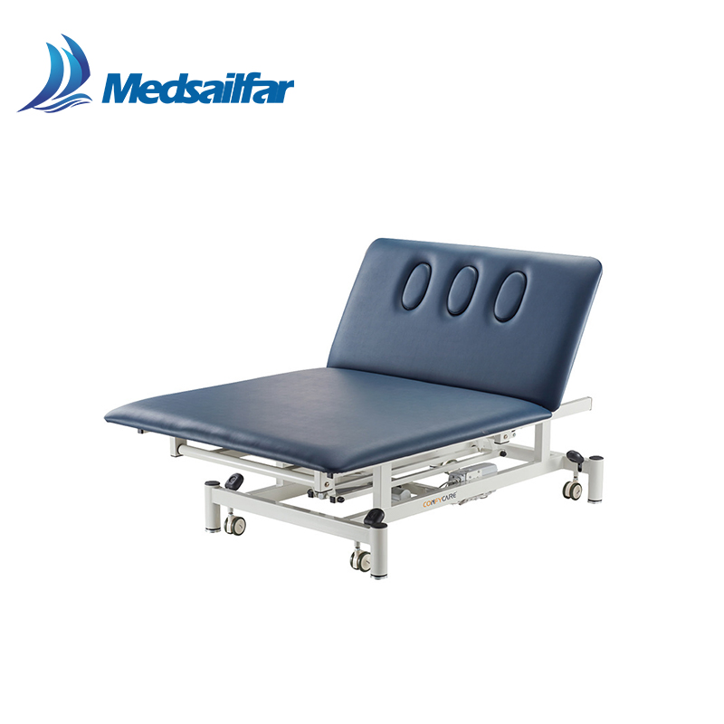 Hospital 3 Section Physiotherapy Hydraulic Adjustable Clinic Patient Massage Examination Couch Bobath Electric Bed