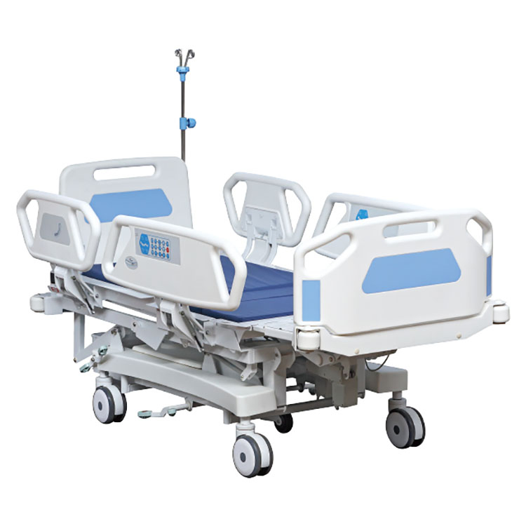 High Quality Hospital Adjustable Electric Bed 7 Functions Bariatric ICU/Ccu Bed