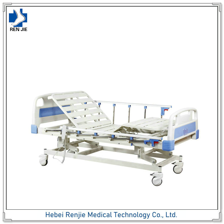 Medical 3 Crank Manual Home Care Nursing Hospital Bed