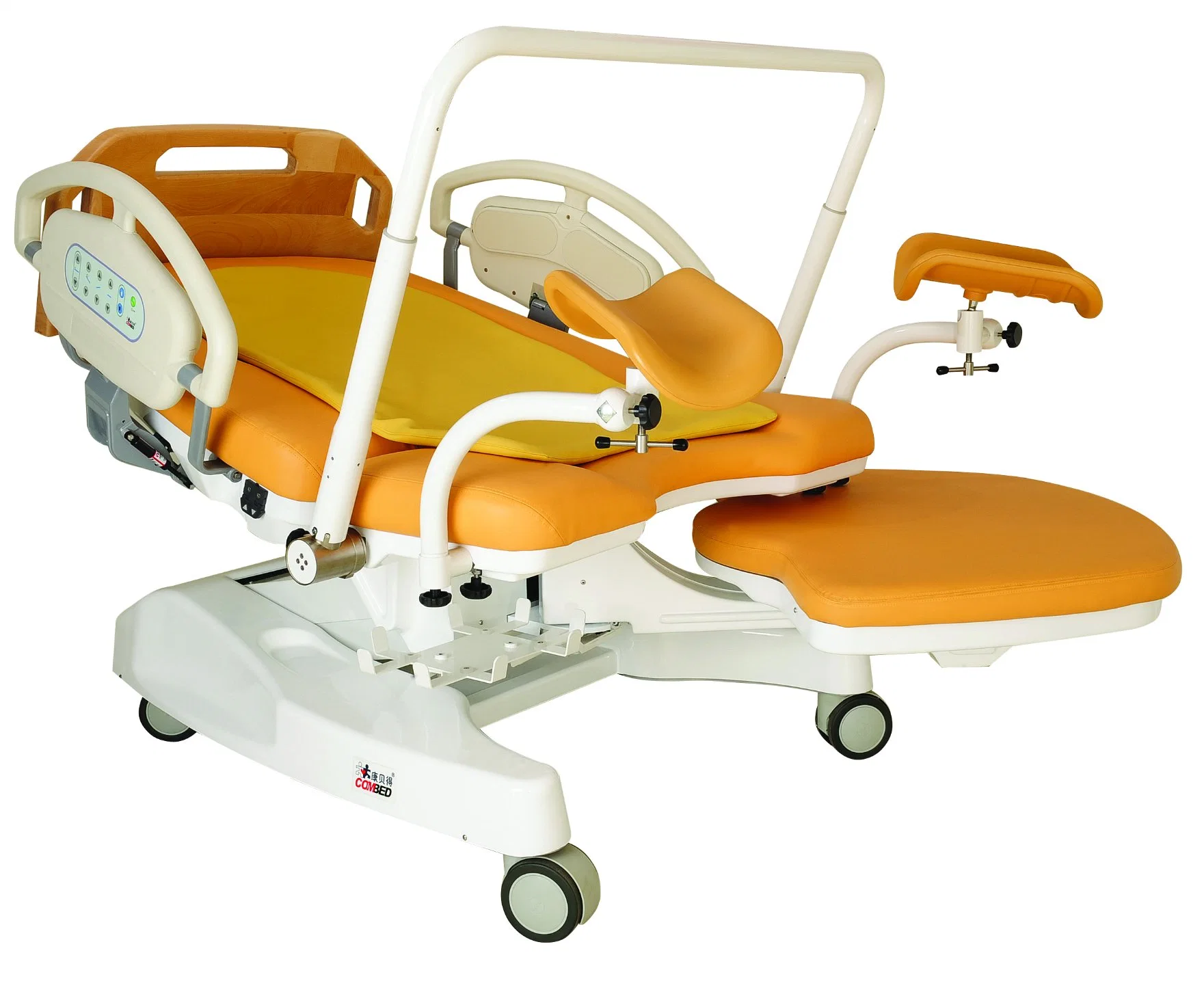 Electric Button Operating Delivery Child Bed with Head Board