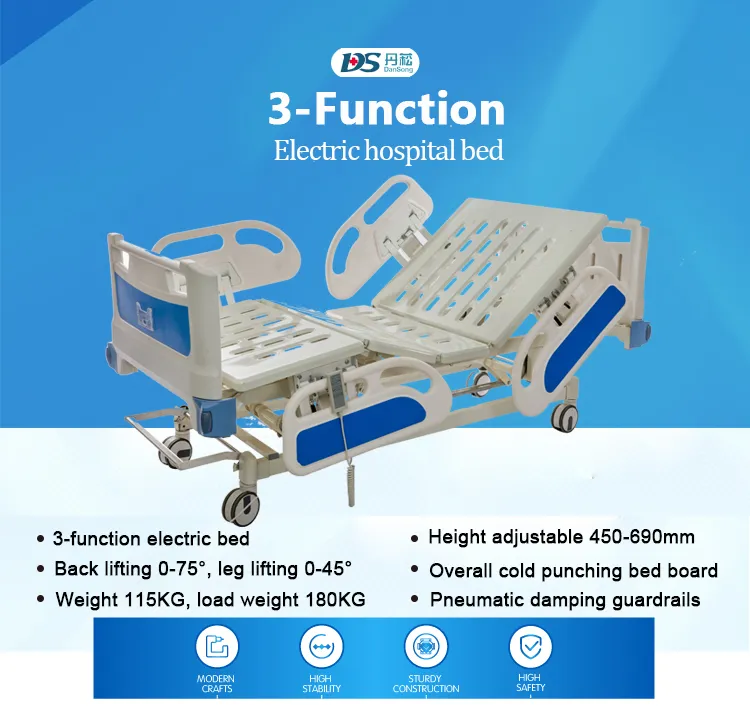 3 Functions Hospital Bed