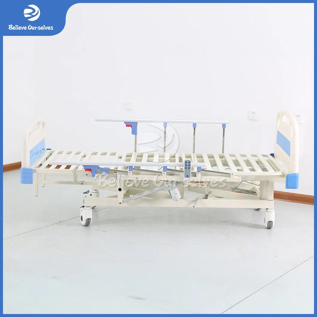 Huaren Medical Tools Factory Home Care Bed China Hr-D16 2050X960X500mm Crank Manual Dialysis Bed