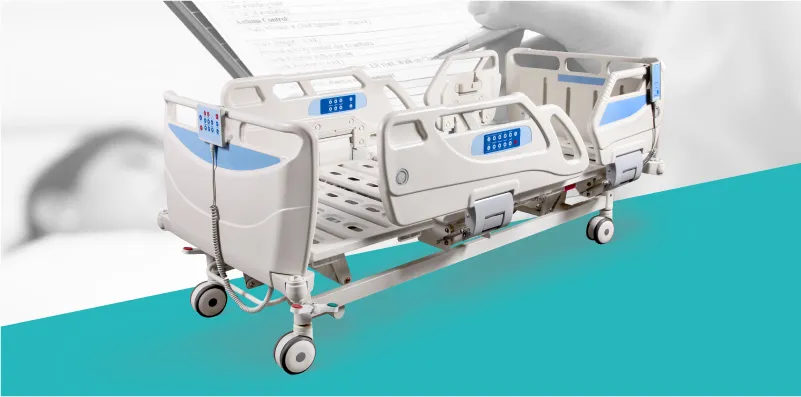 Electric Hospital ICU Bed