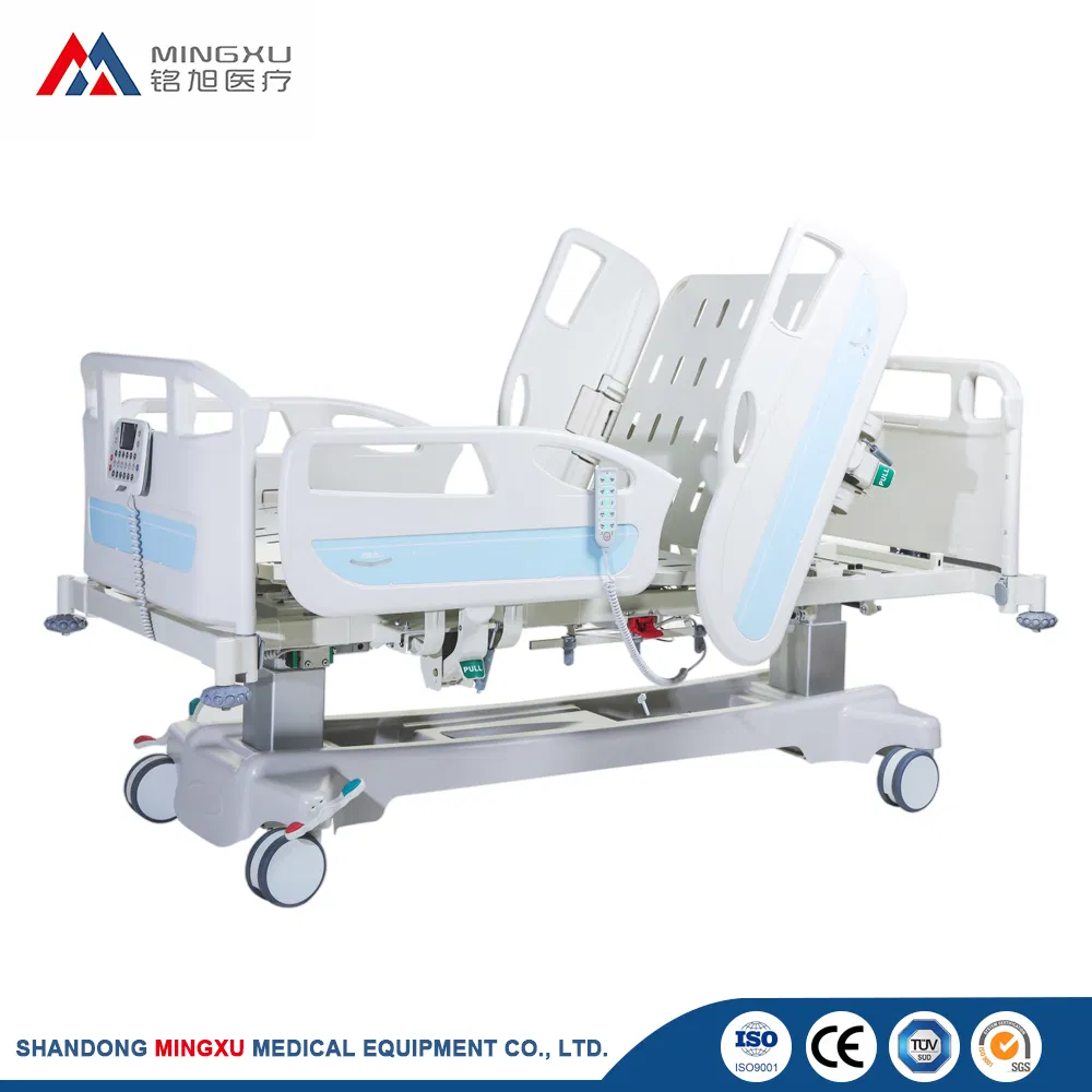ABS Side Rail Hospital ICU Nurse Weighing Function Electric Medical Bed