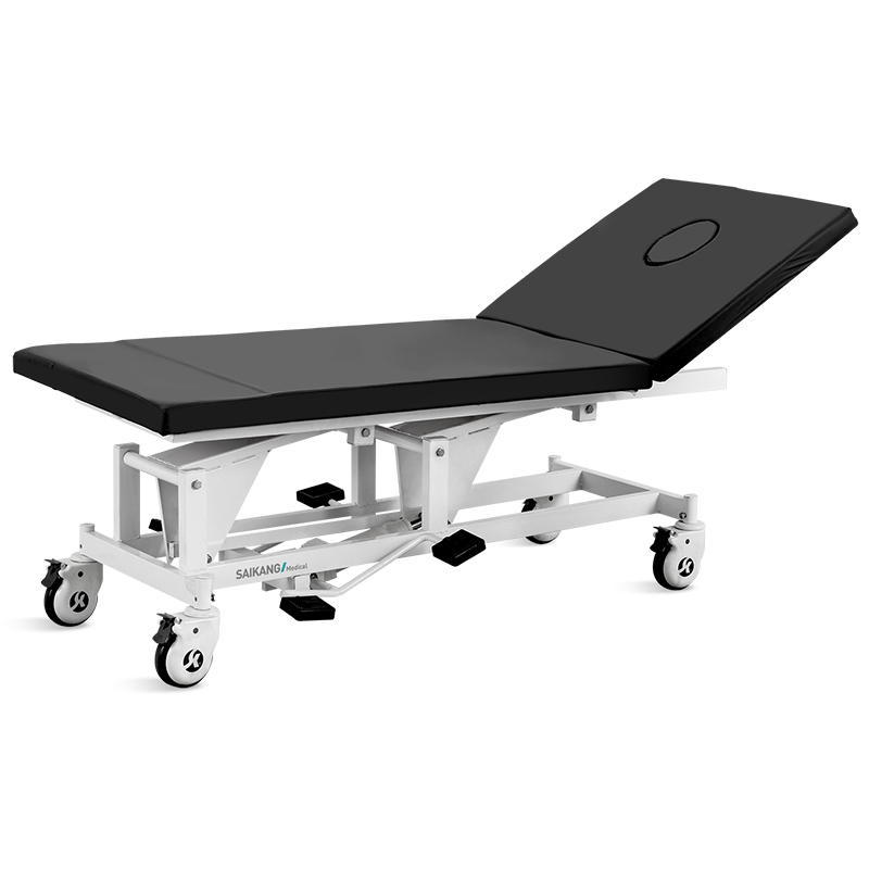 X14 Hydraulic Medical Exam Table Foldable Manual Patient Hospital Examination Bed