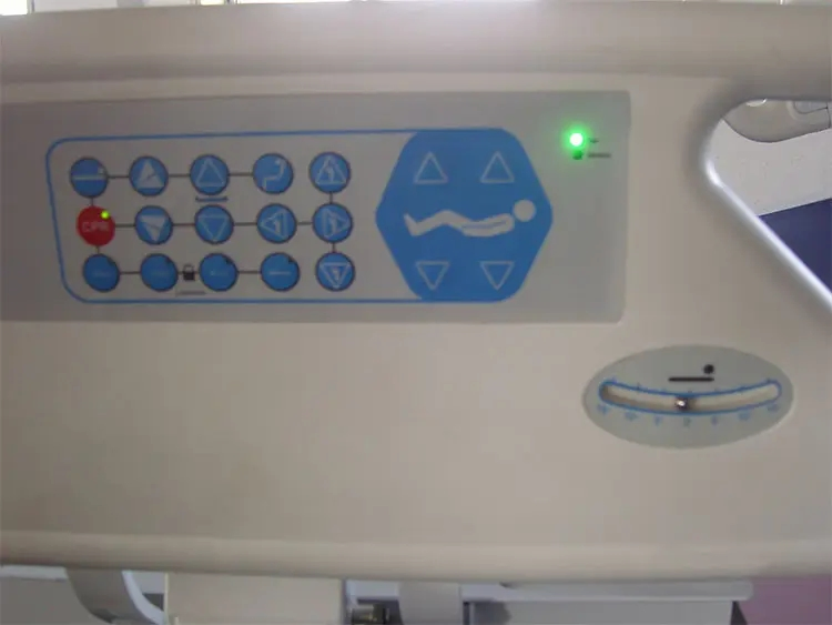 Hospital Furniture 8 Function Electric ICU Patient Bed with CPR Function (THR-EB8800)