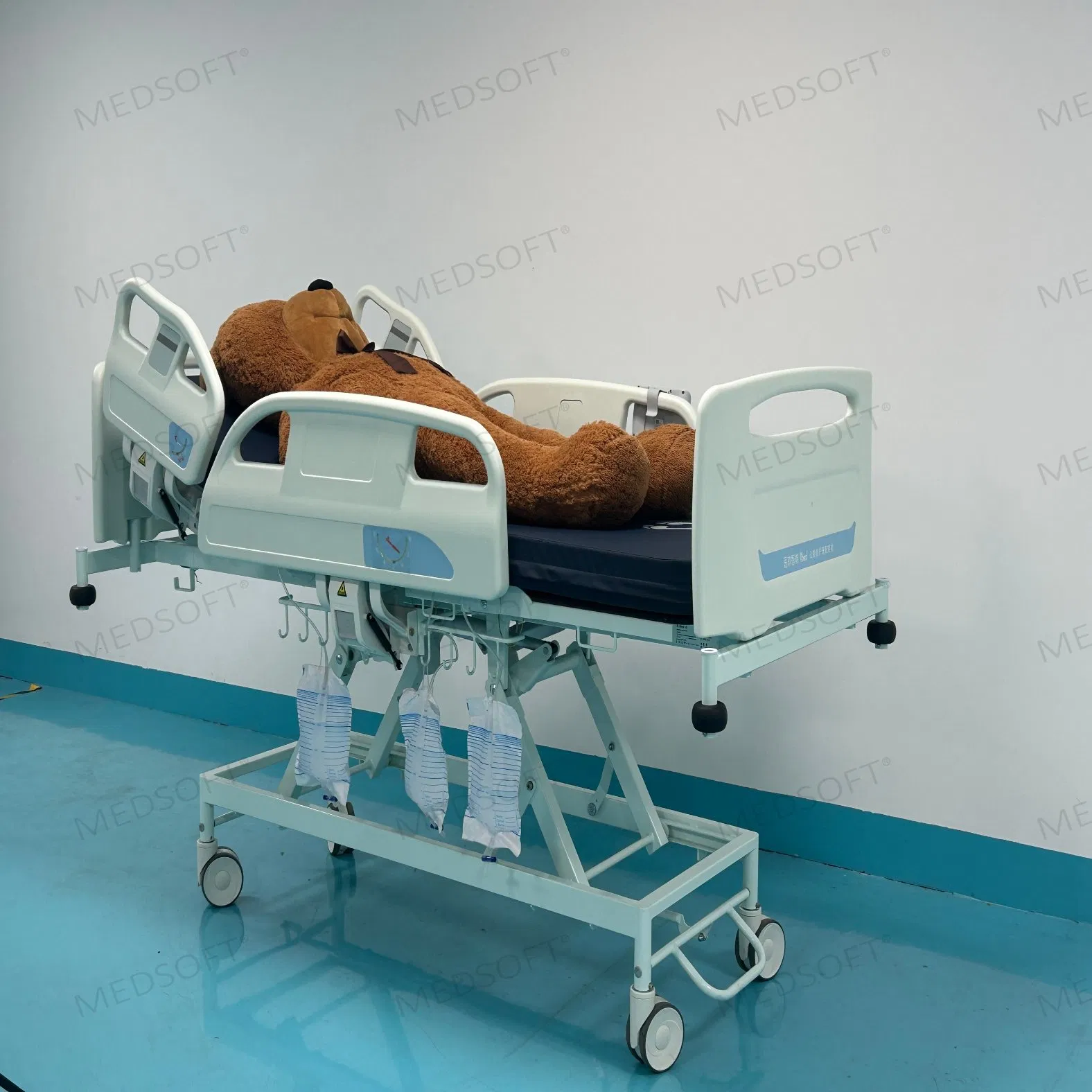 iBed 1A 5 Function Electric ICU Hospital Motor Adult Patient Bed with CPR Function