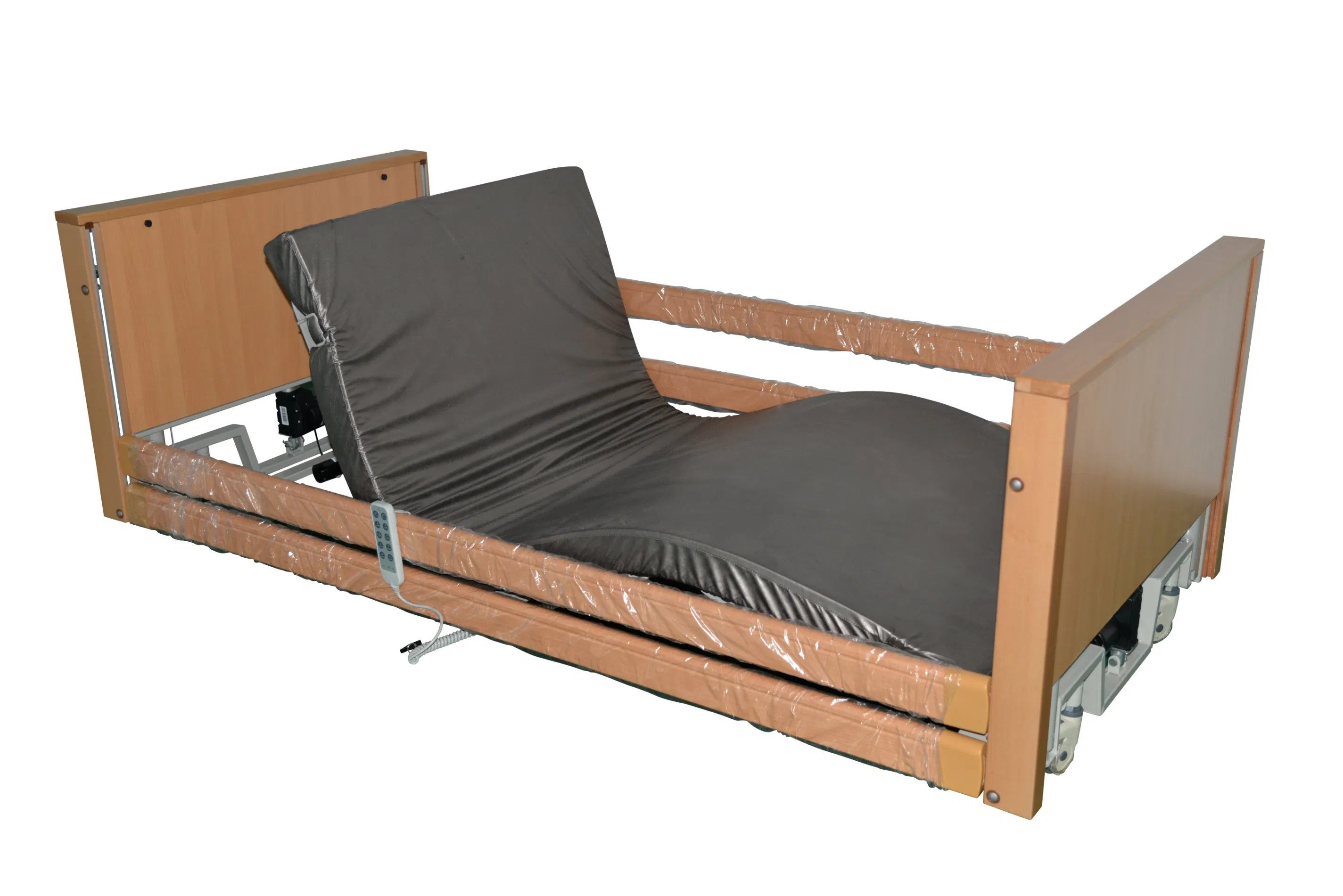 Multi-Function Electric Floor Bed Ws-03 Nursing Home