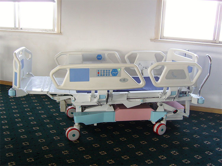 Hospital Furniture 8 Function Electric ICU Patient Bed with CPR Function (THR-EB8800)