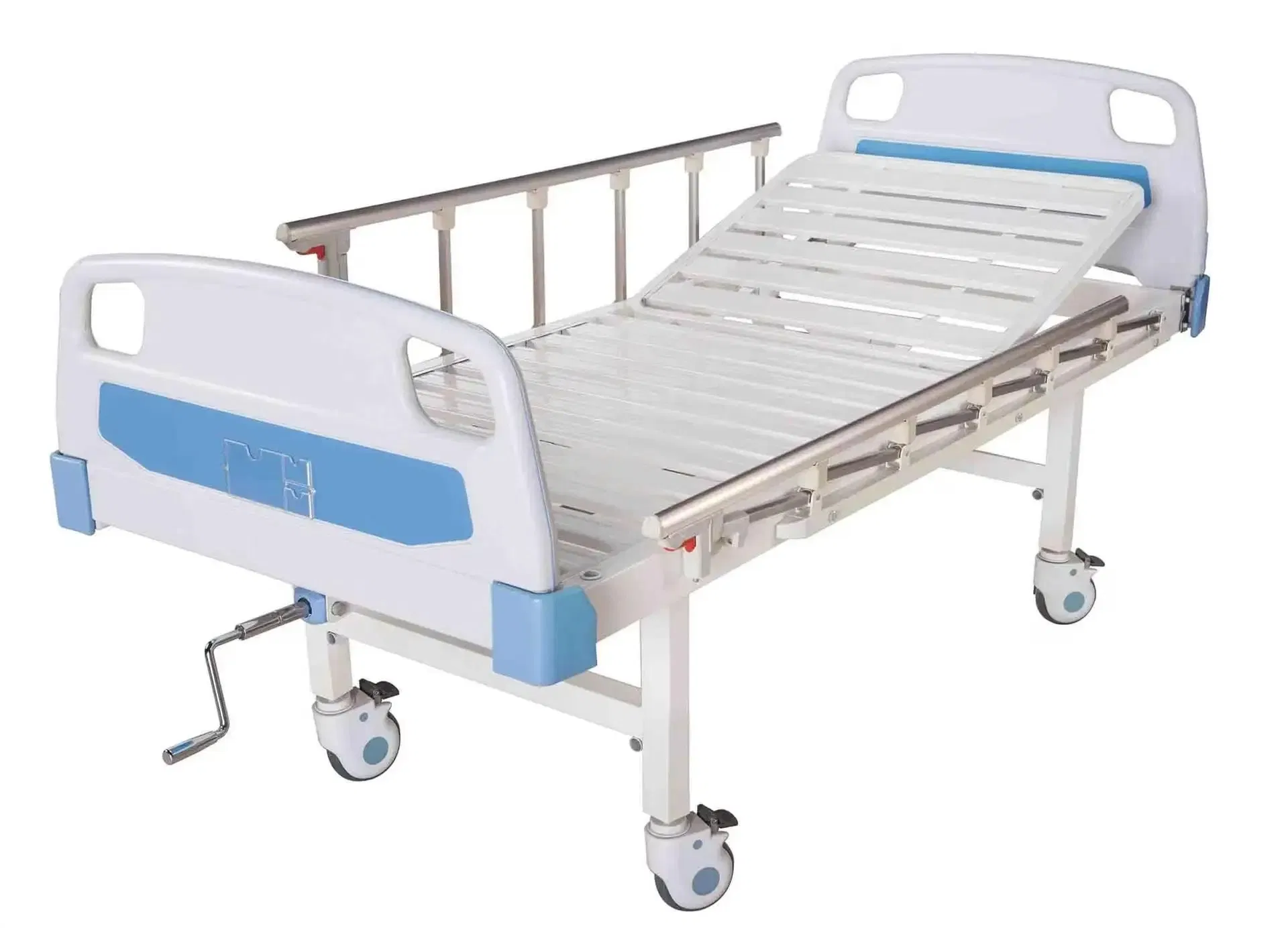 FDA Approved Brother Medical Distribution Home Care Hospital Bed with IV Pole