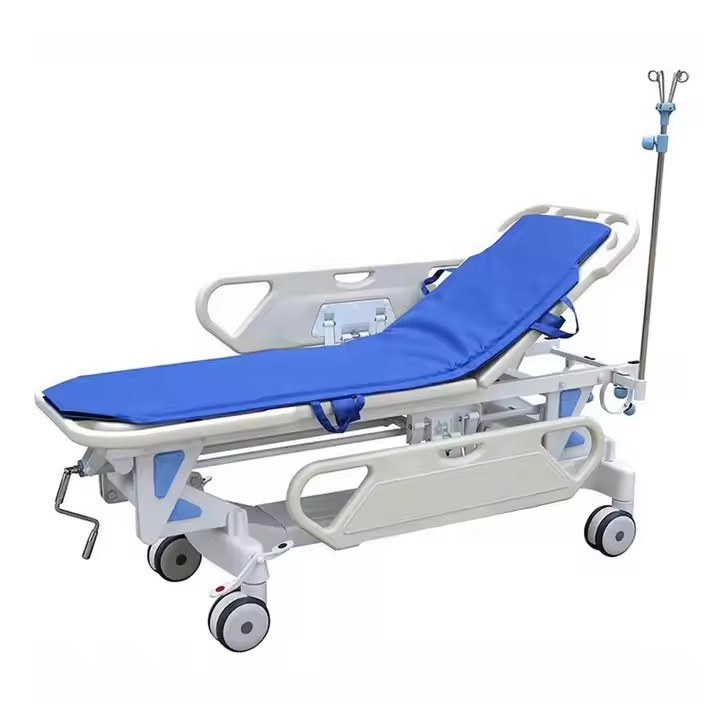 Examinng Bed Patient Stretcher Foldable Patient Transport Folding Emergency Ambulance Bed