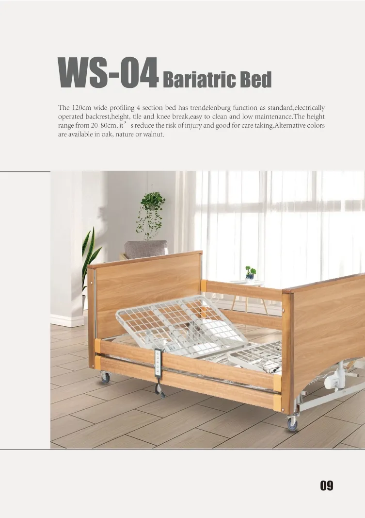Bariatric Bed WS-04 Hi-Lo Functions