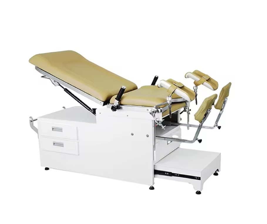 Best-Selling Gynecological Obstetrics Leg Holder and Birth Control Cheap Price Examination Couch for Sale Wooden Box Metal
