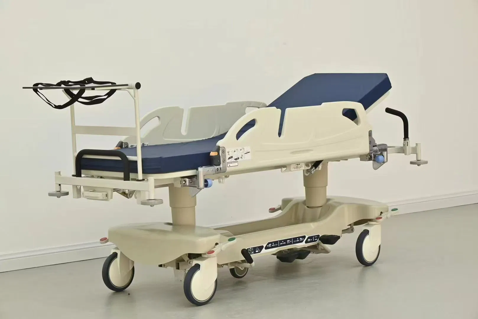 Hydraulic Hospital Bed Multi-Function Stretcher Patient Transfer Emergency Stretcher Ambulance Trolley Bed
