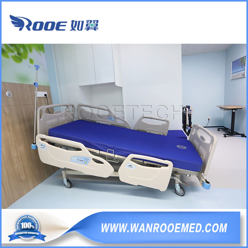 Multifunction ICU Room CPR Function Electric Hospital Patient Bed with Weigh Scale