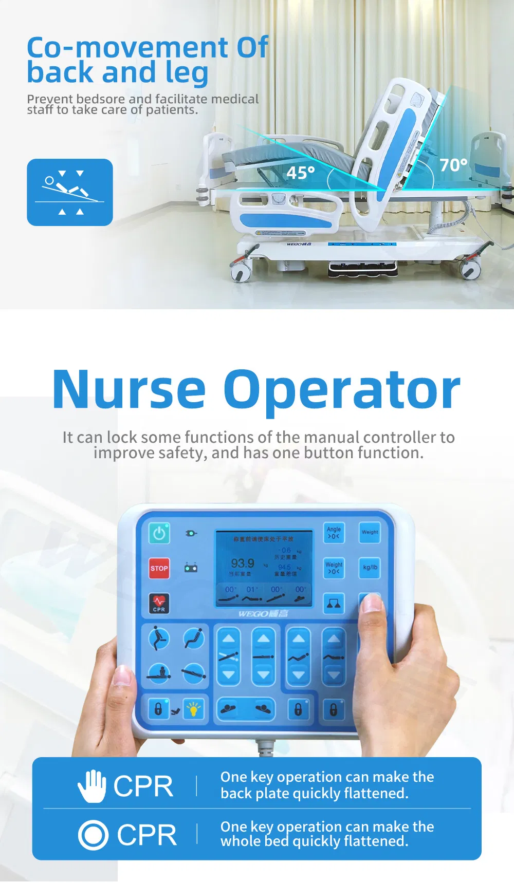 Nursing Medical Bed Details