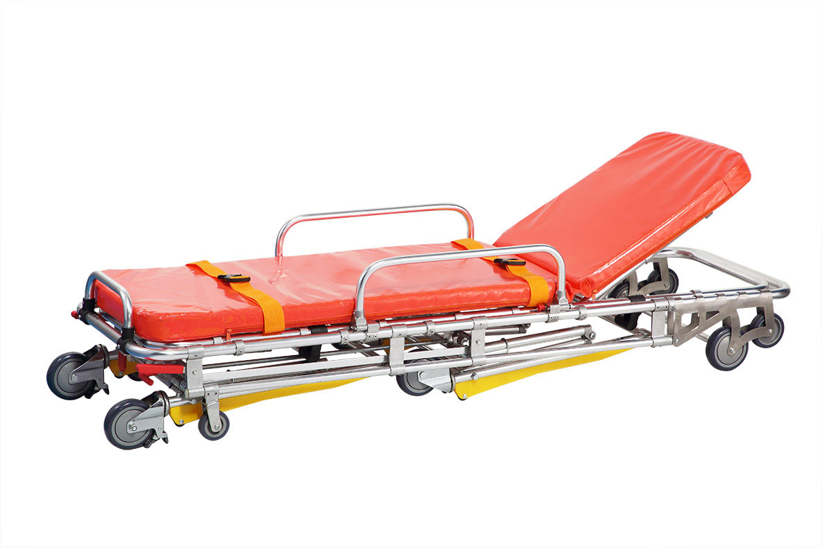 Hospital Customizable Medical Emergency Equipment Ambulance Stretcher Foldable Hospital Bed