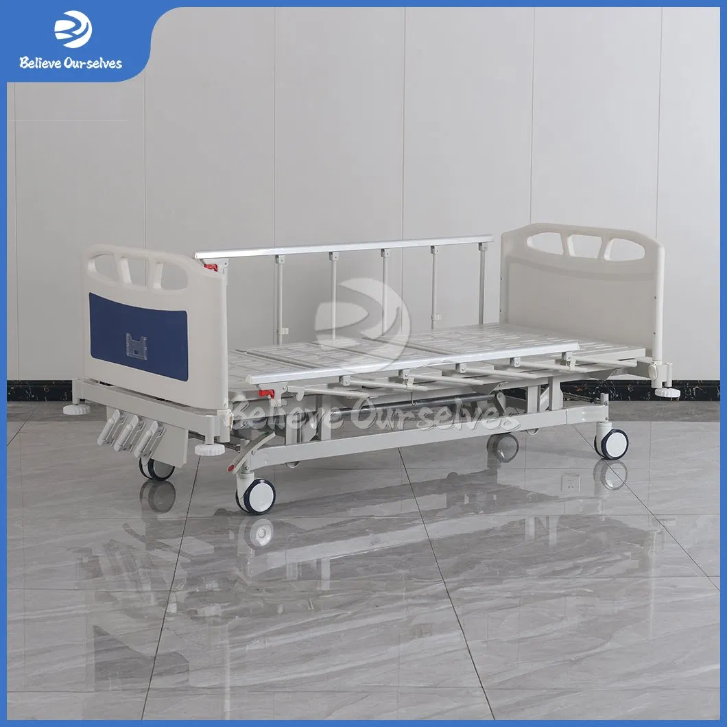 Huaren Rehab Manual Hospital Bed China Hr-S12-1, ICU Hospital Bed