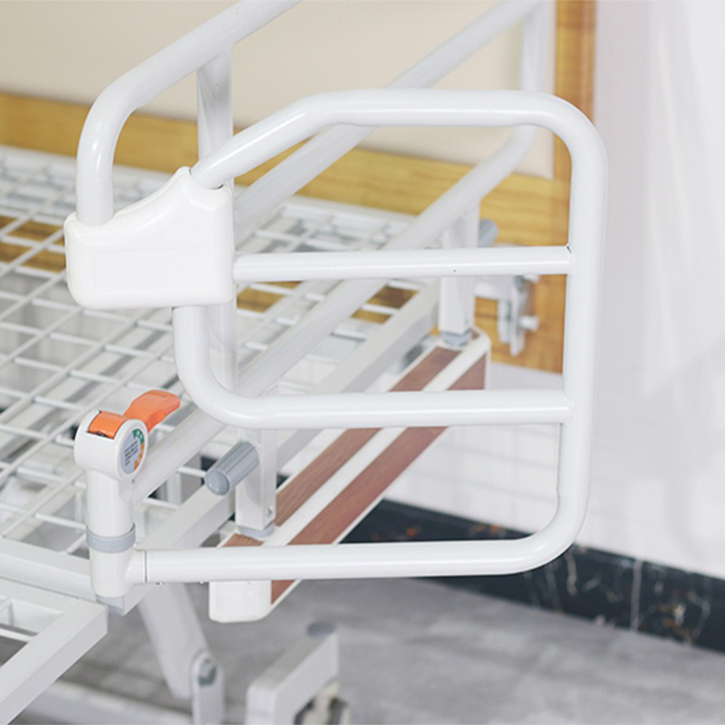 Electric Wooden Ultra-Low Hospital Bed Multifunctional Medical Bed