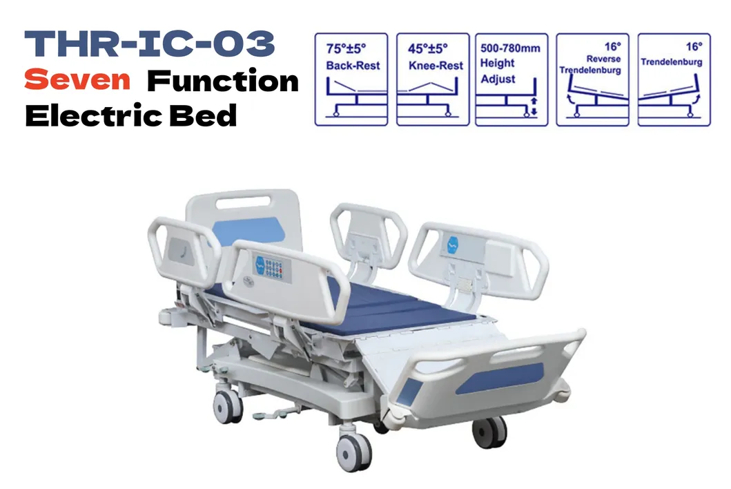 Electric ICU Hospital Bed