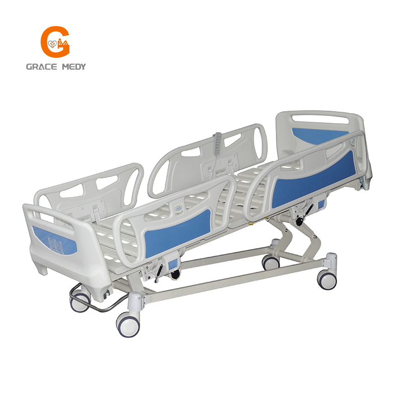 Medical Equipment Hengshui Hospital ICU Bed 5 Funtion Centrella Luxury Smart Electric CPR Bed