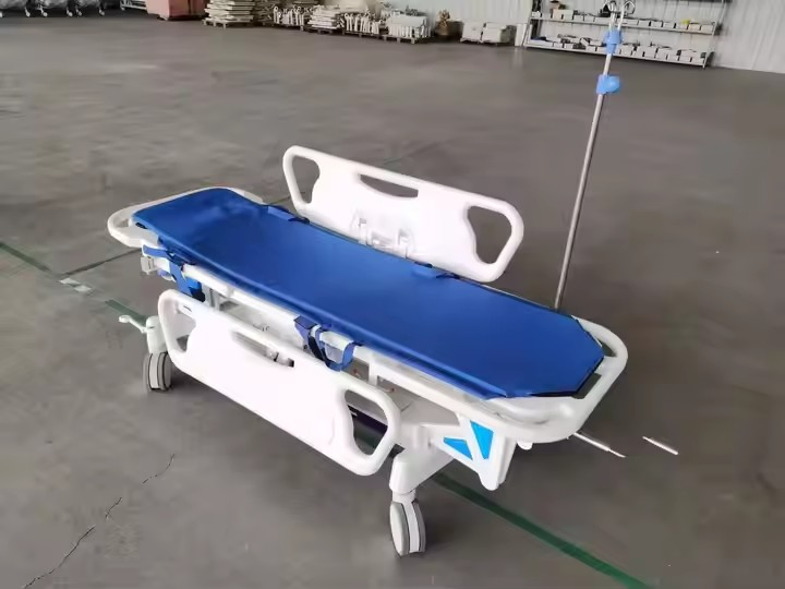 Examinng Bed Patient Stretcher Foldable Patient Transport Folding Emergency Ambulance Bed