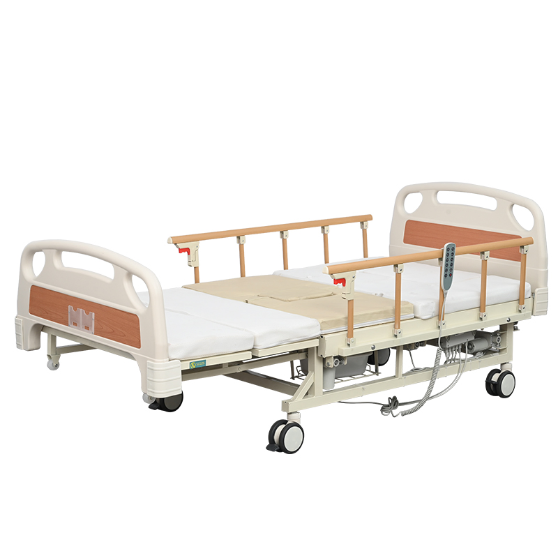 Hot Sale Five Functions Electric Home Care Nursing Bed with Toilet for Elderly People