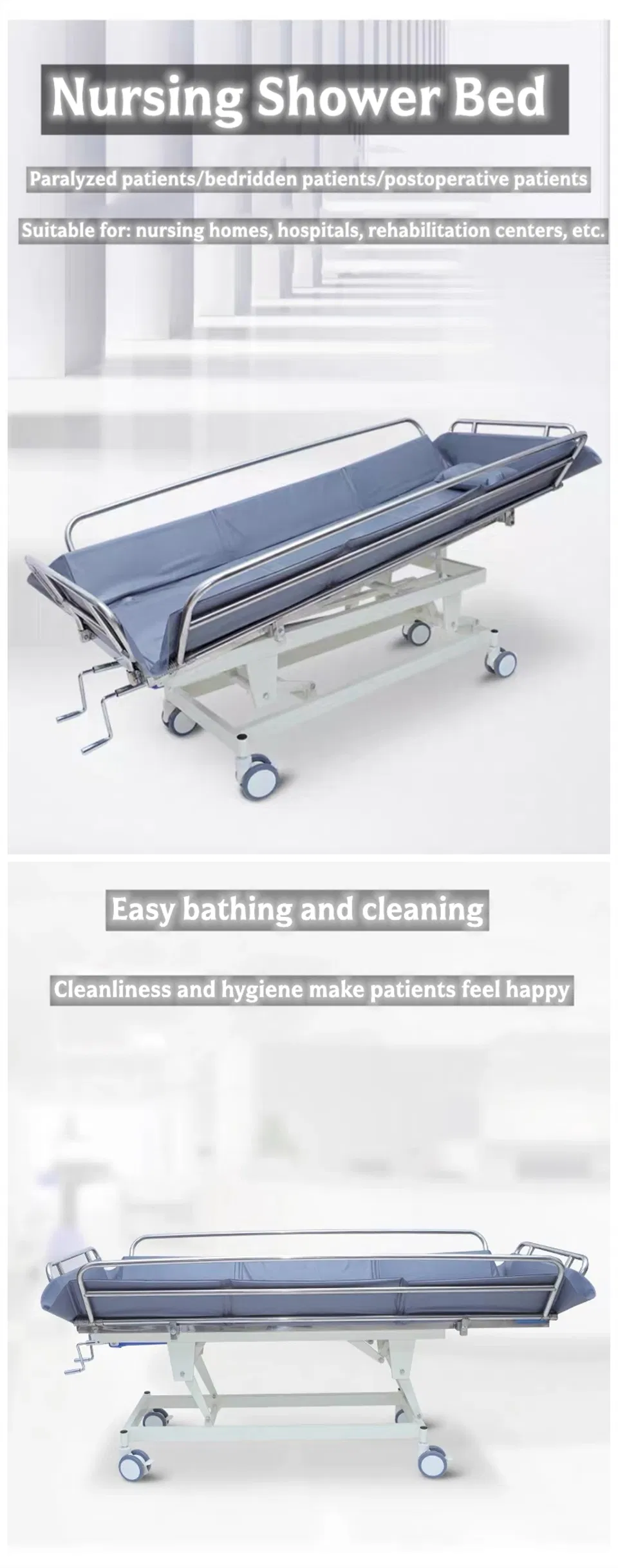 Nursing Shower Bed Overview