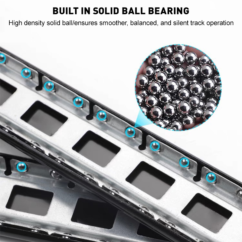 Ball Bearing Interior Hardware Hidden Sliding Wardrobe Pocket Door Slide Furniture Folding System for Kitchen Cabinet