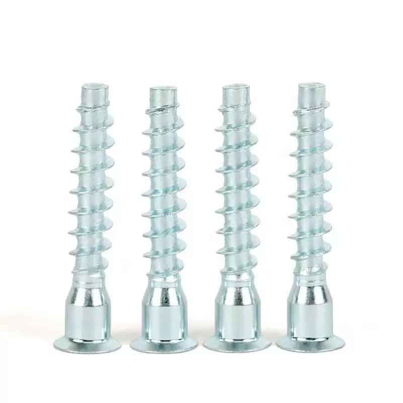 In Stock Zinc Plated Hex Socket Flat Head Self Tapping Screw Carbon Steel Cabinet Furniture Hardware Multiple Sizes Wholesale
